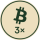 PBTC3X logo