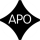 APO logo