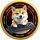 分红狗头 logo