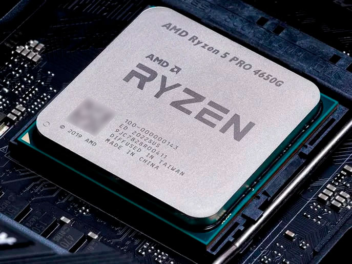 Пример CPU от производителя AMD