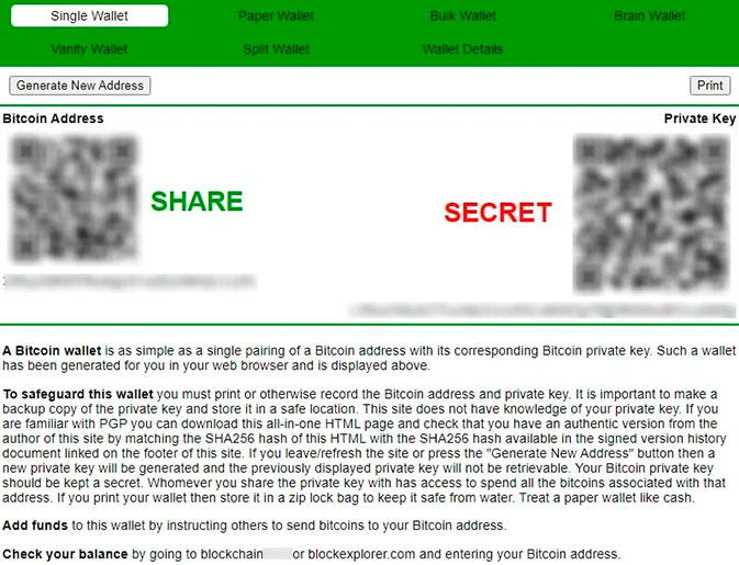 Бумажник для Bitcoin