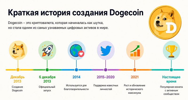 История создания Dogecoin