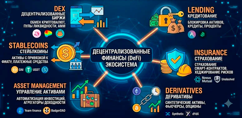 Схема DeFi