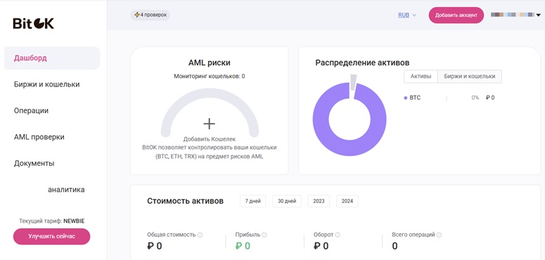Аккаунт пользователя