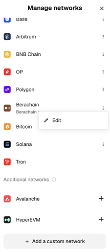 Редактирование в MetaMask