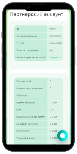 Партнерское меню
