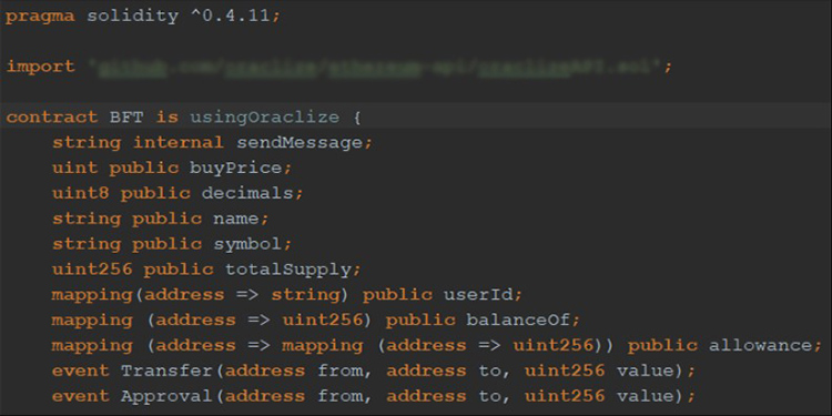 Смарт-контракт на Solidity