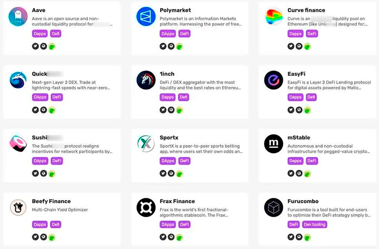 Партнеры Polygon