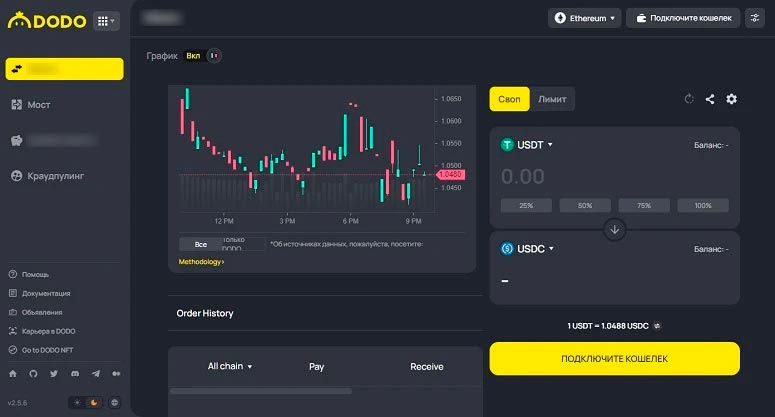 Торговый интерфейс