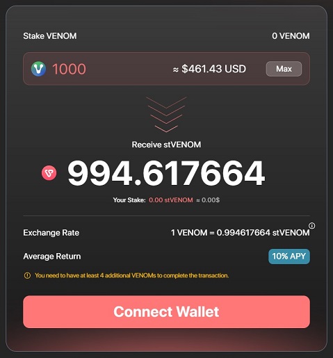 Блокировка токенов в PoS