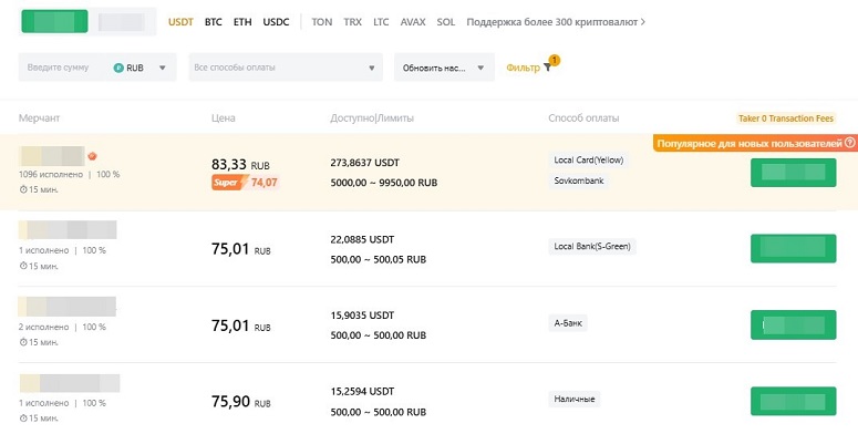 Bybit P2P