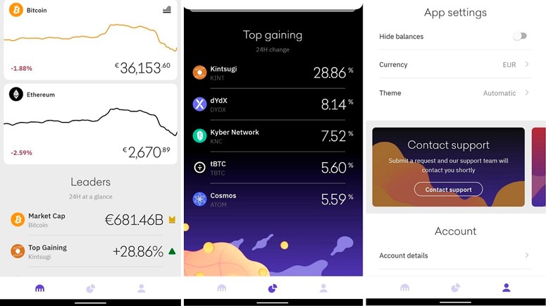 Торговля криптовалютой со смартфона