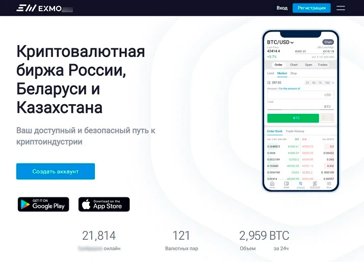Биржа EXMO
