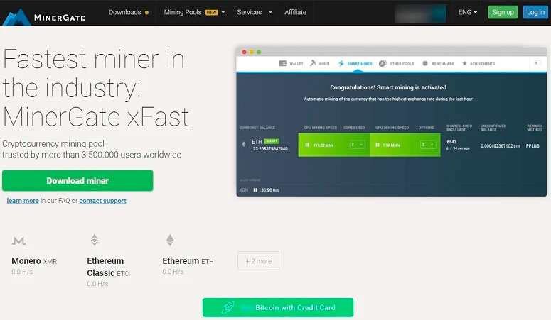 Платформа для майнинга