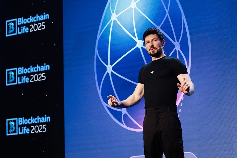 Основатель Telegram на Blockchain Life 2025