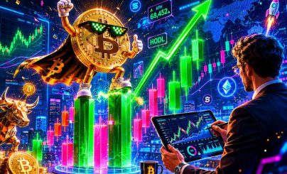 Биткоин растет