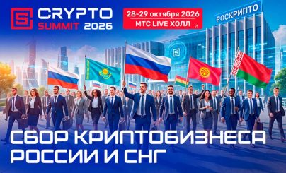 X Crypto Summit в Москве
