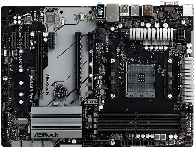 Конфигурация B450 Pro4