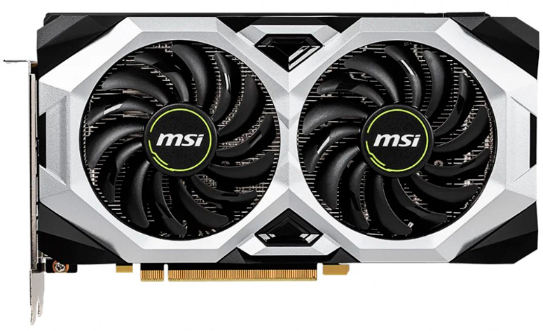 Пример графического процессора от MSI