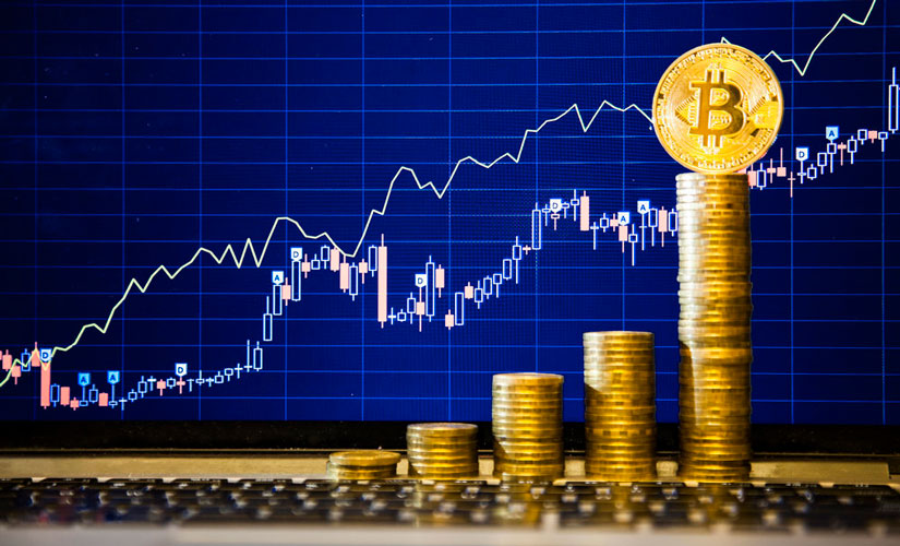 Биткоин установил годовой рекорд