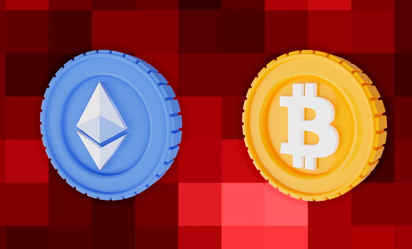 BTC ETH