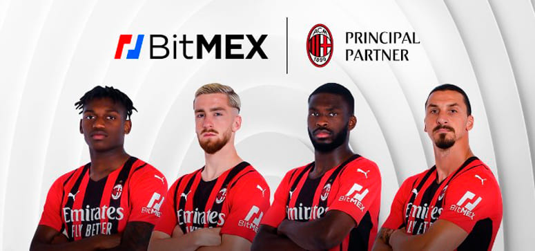 Bitmex стала спонсором Милана