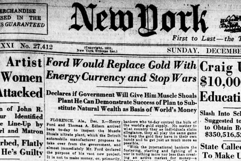 Фотография издания The New York Tribune