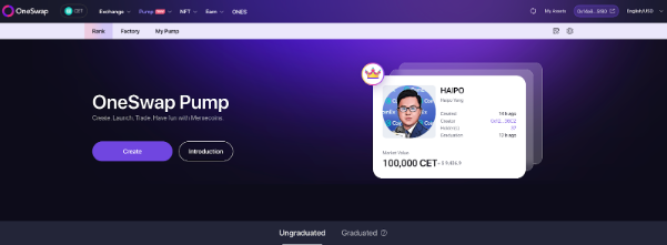 Платформа создания токенов