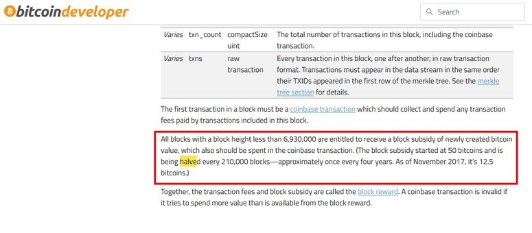 Техническая документация Bitcoin
