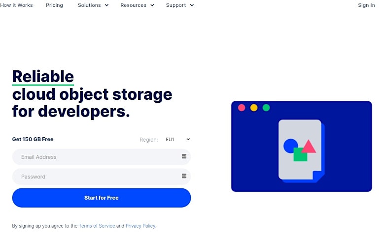 Сервис Storj