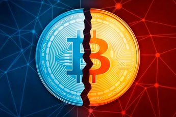 Биткоин разделился на два