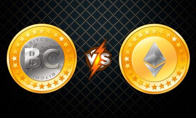Биткоин и Ethereum