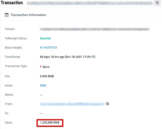 Криптобиржа Binance вывела из оборота 1 335 888 [tooltip id=