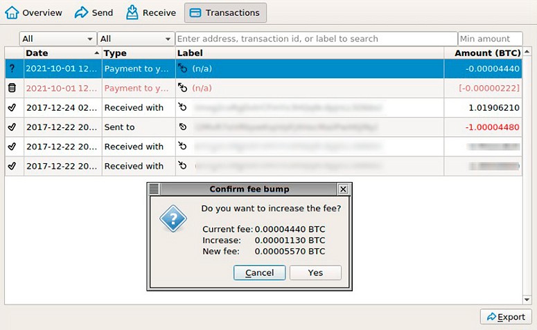 Вернуть платеж на биткоин-кошелек