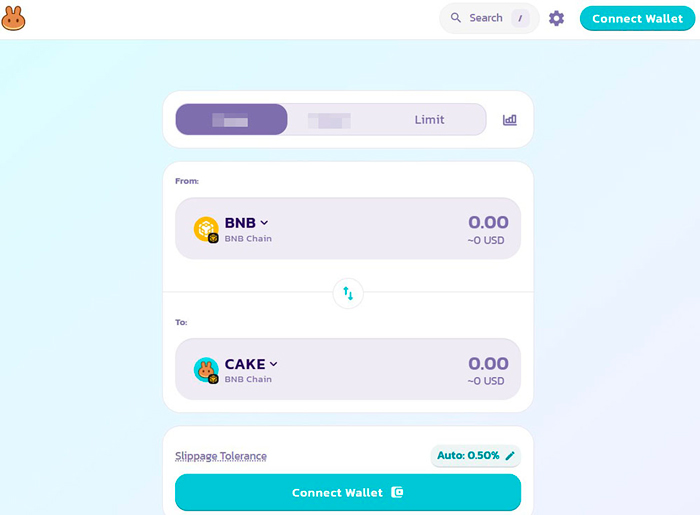 Подключение кошелька к DEX